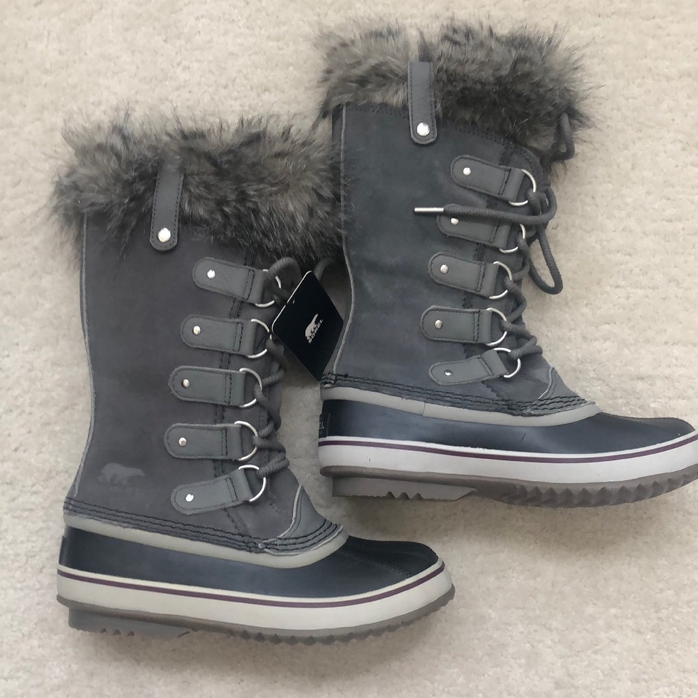 Sorel Women’s Joan of Arctic waterproof Boots Quarry, Black
